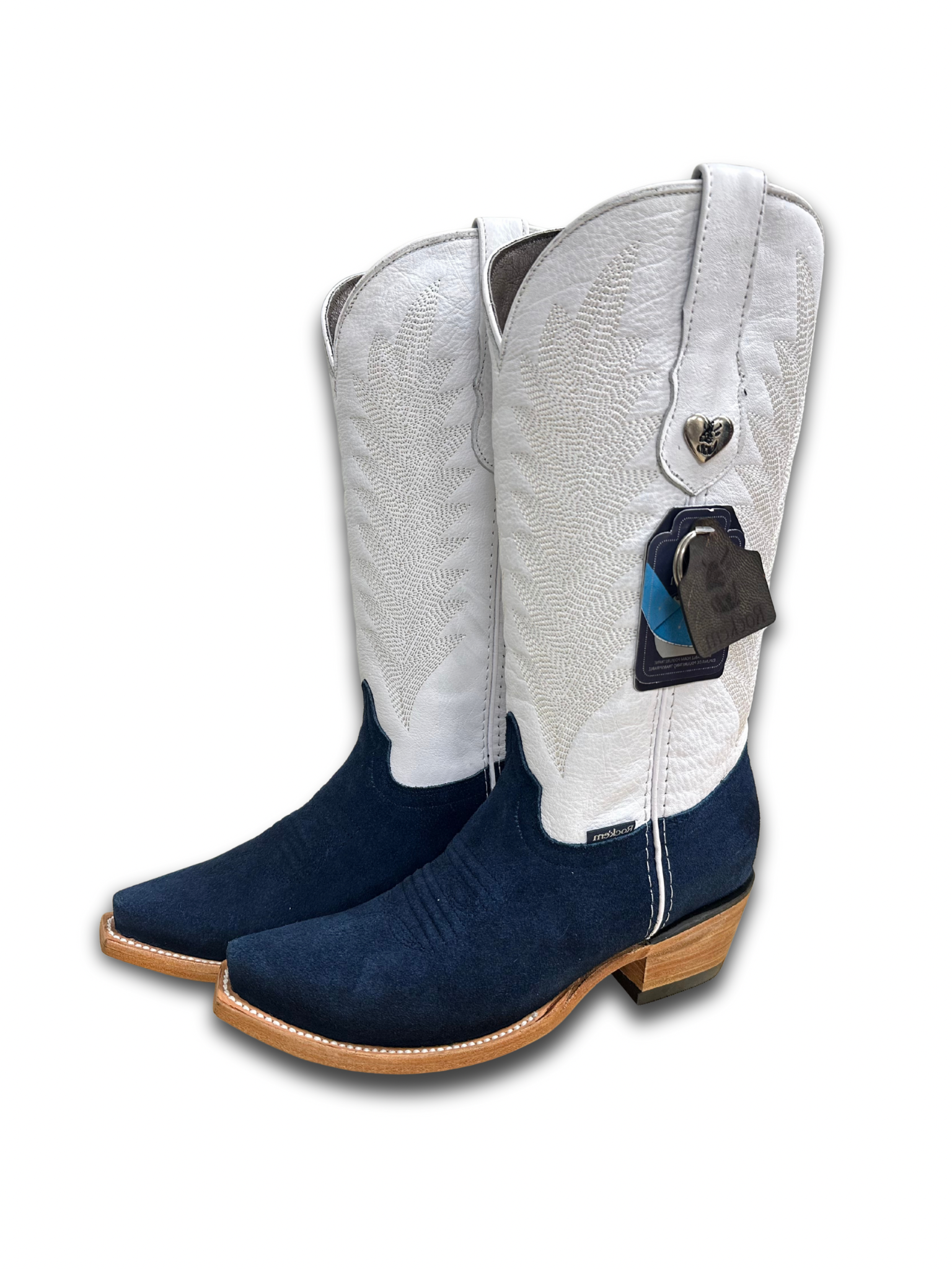 Rock’em Alicia Navy Roughout Women Boots