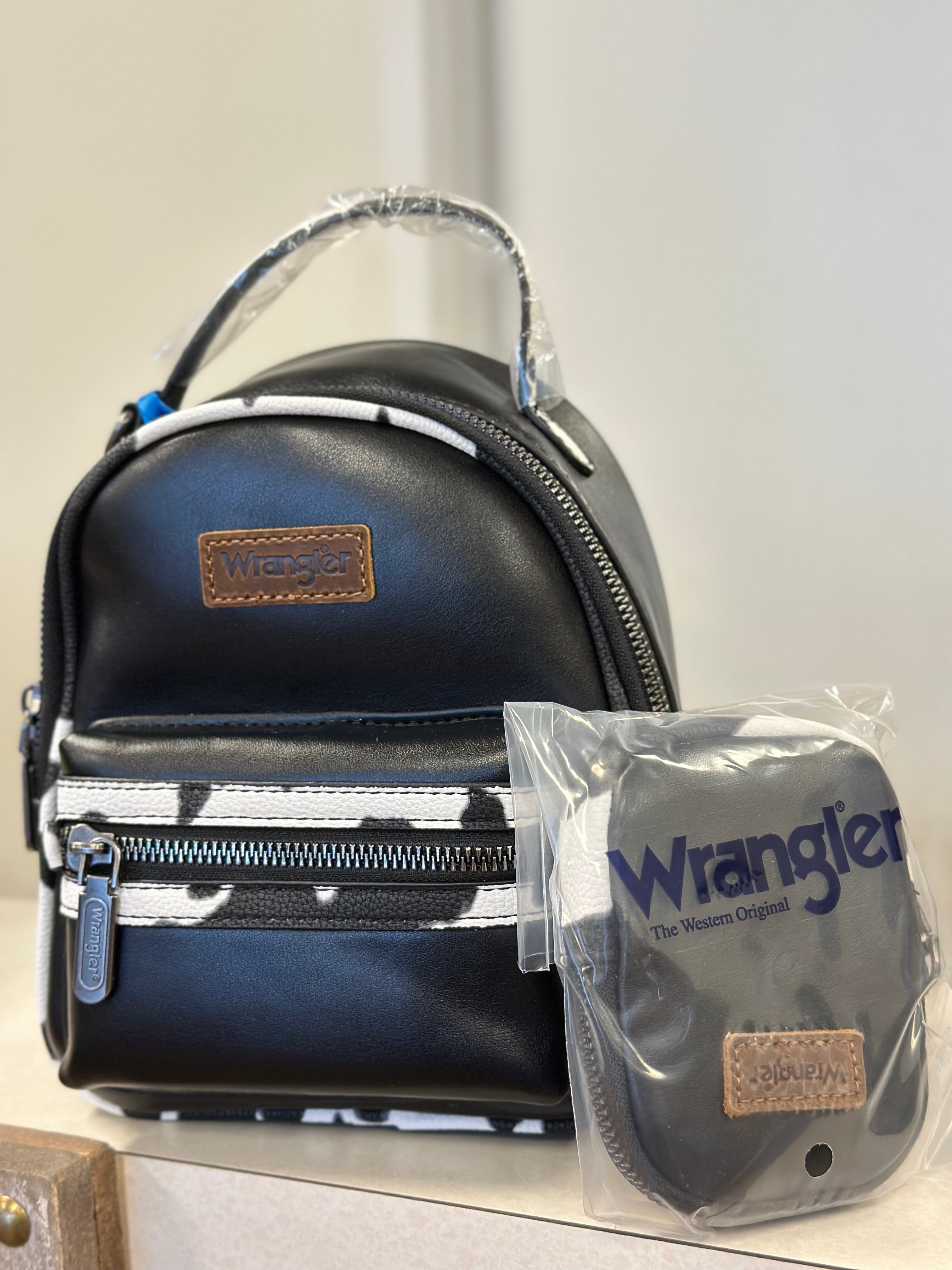 Black Wrangler Mini Backpack
