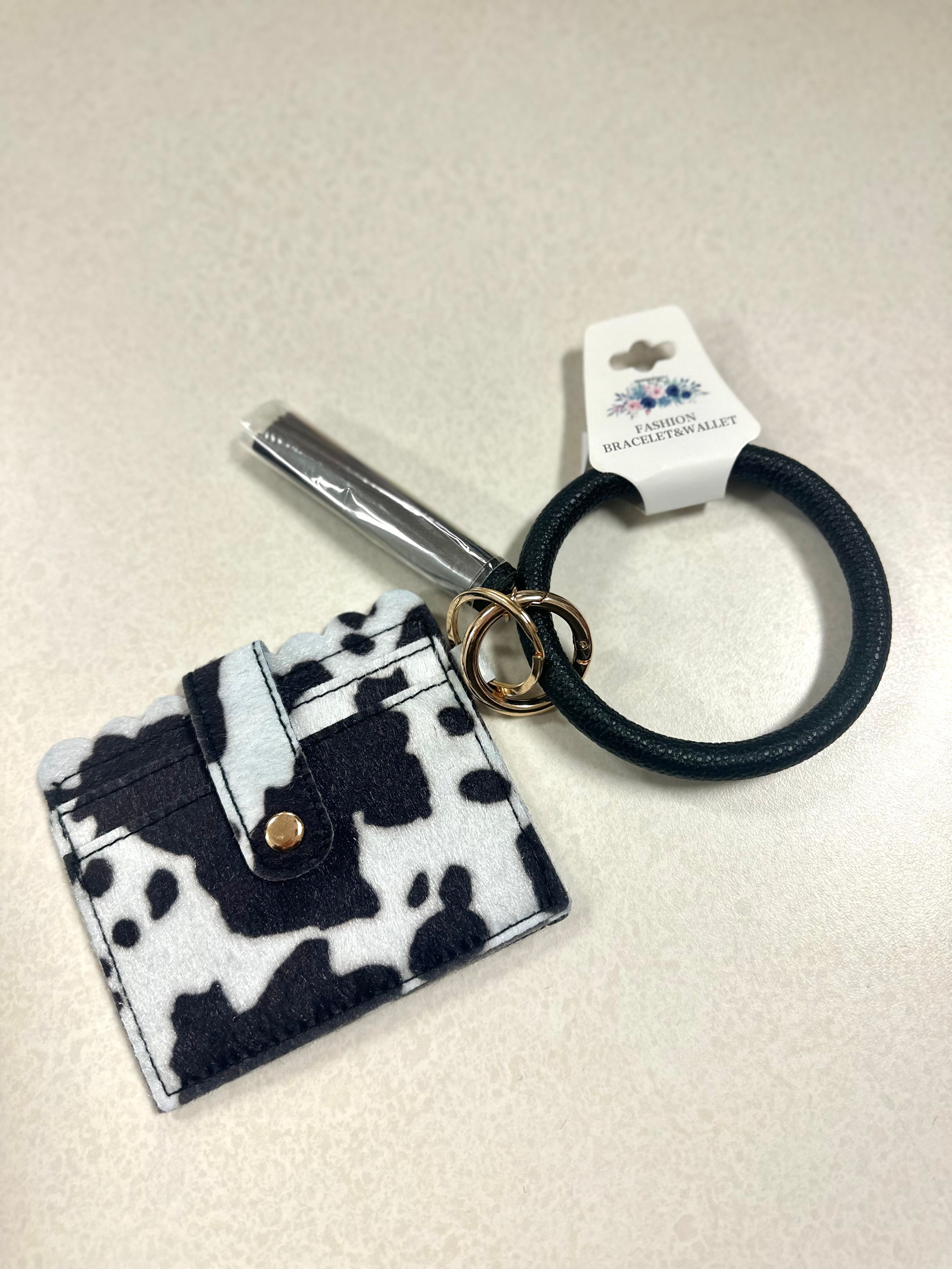 COWPRINT WRISTLET