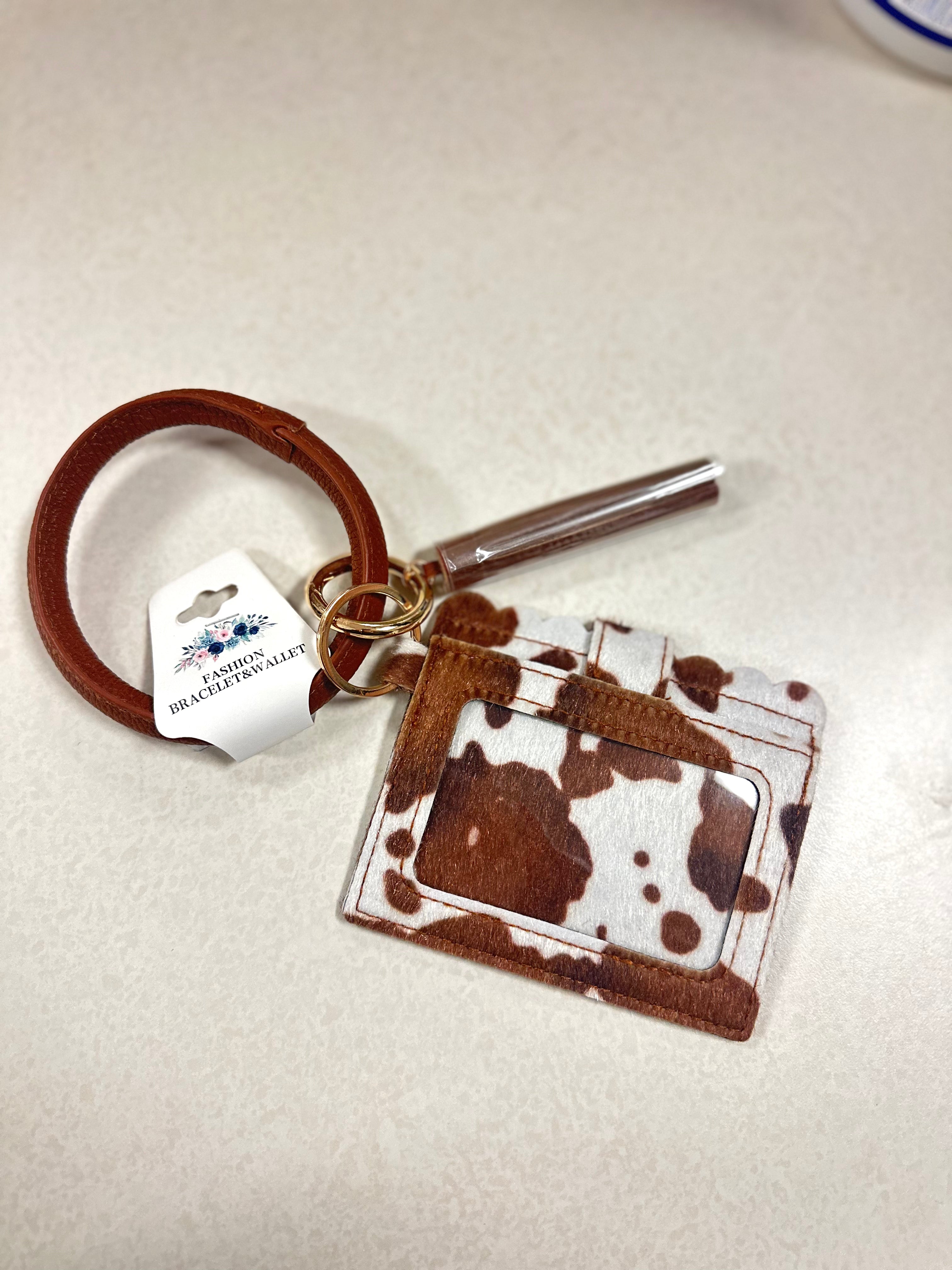 COWPRINT WRISTLET