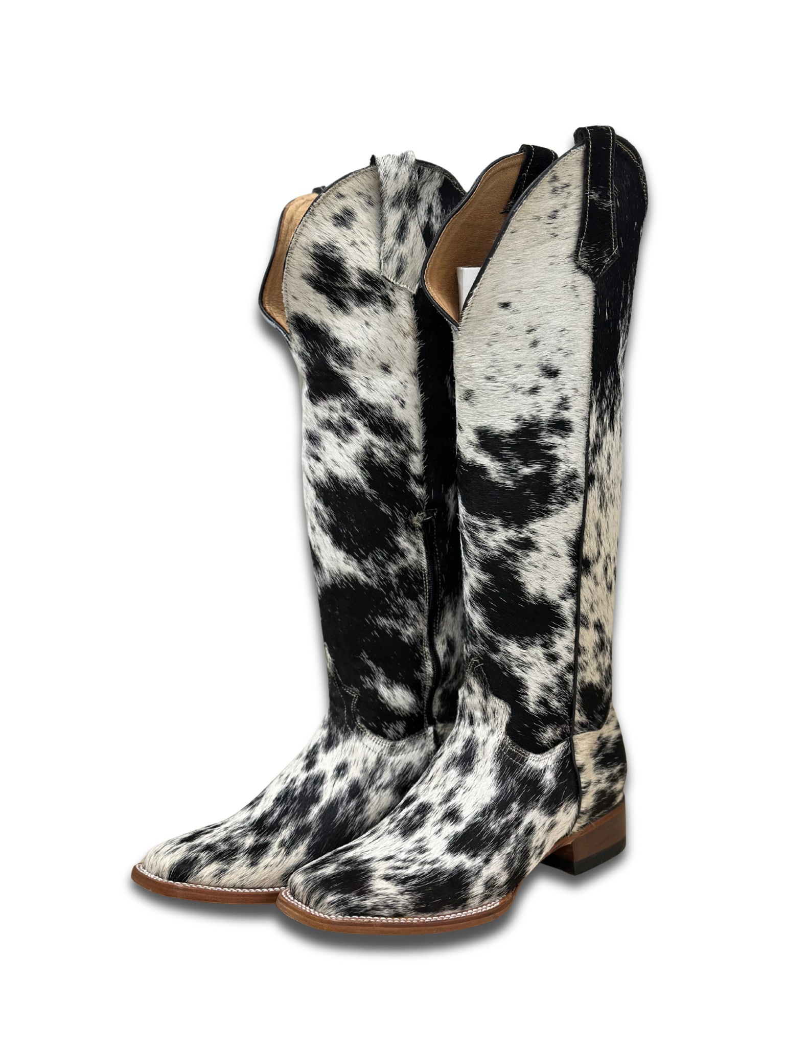 1322 LORENA COWHIDE TALL WOMEN BOOTS