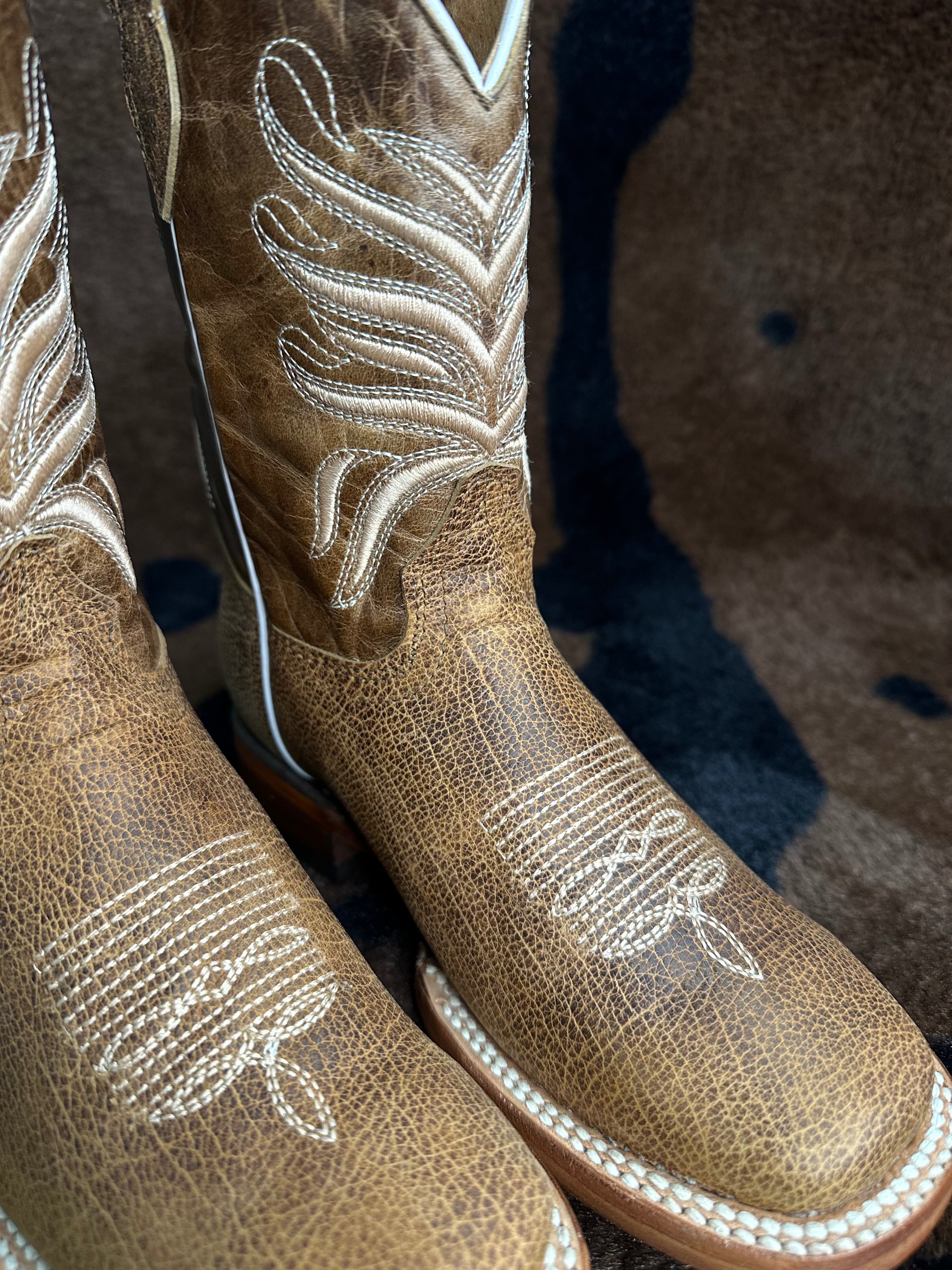 Piel Grisly Paja Kids Boots (PI 5101)