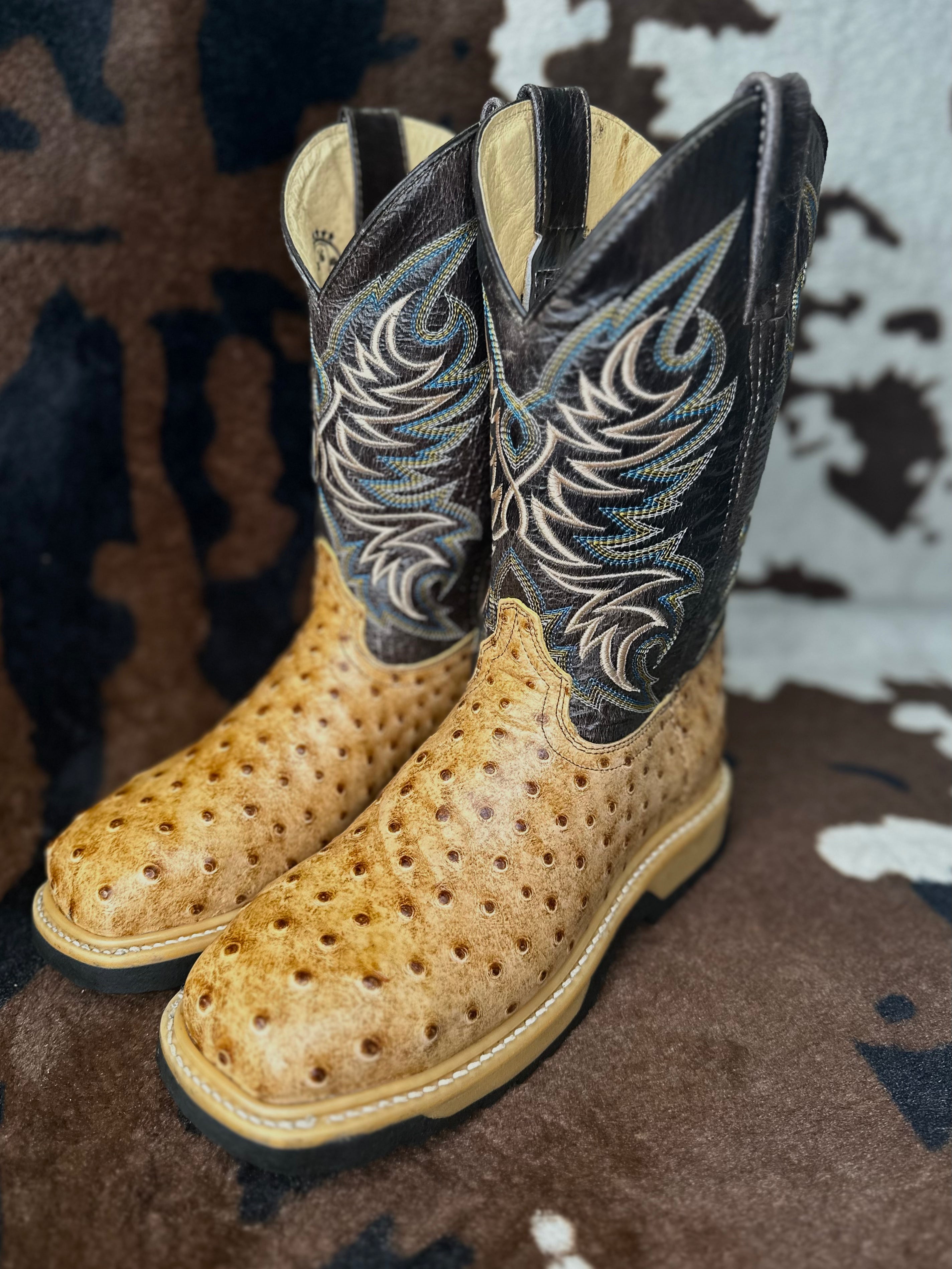 Avestruz Orix Casco Men Work Boots (HWR-8106ST)