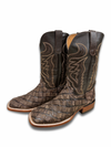 Herencia: Tejido Cafe Rustico Mens Boots (PI 1060)