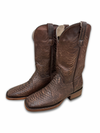 Herencia: Imiti Pyton Rustico Chocolate Men Boots  (PI 1011)