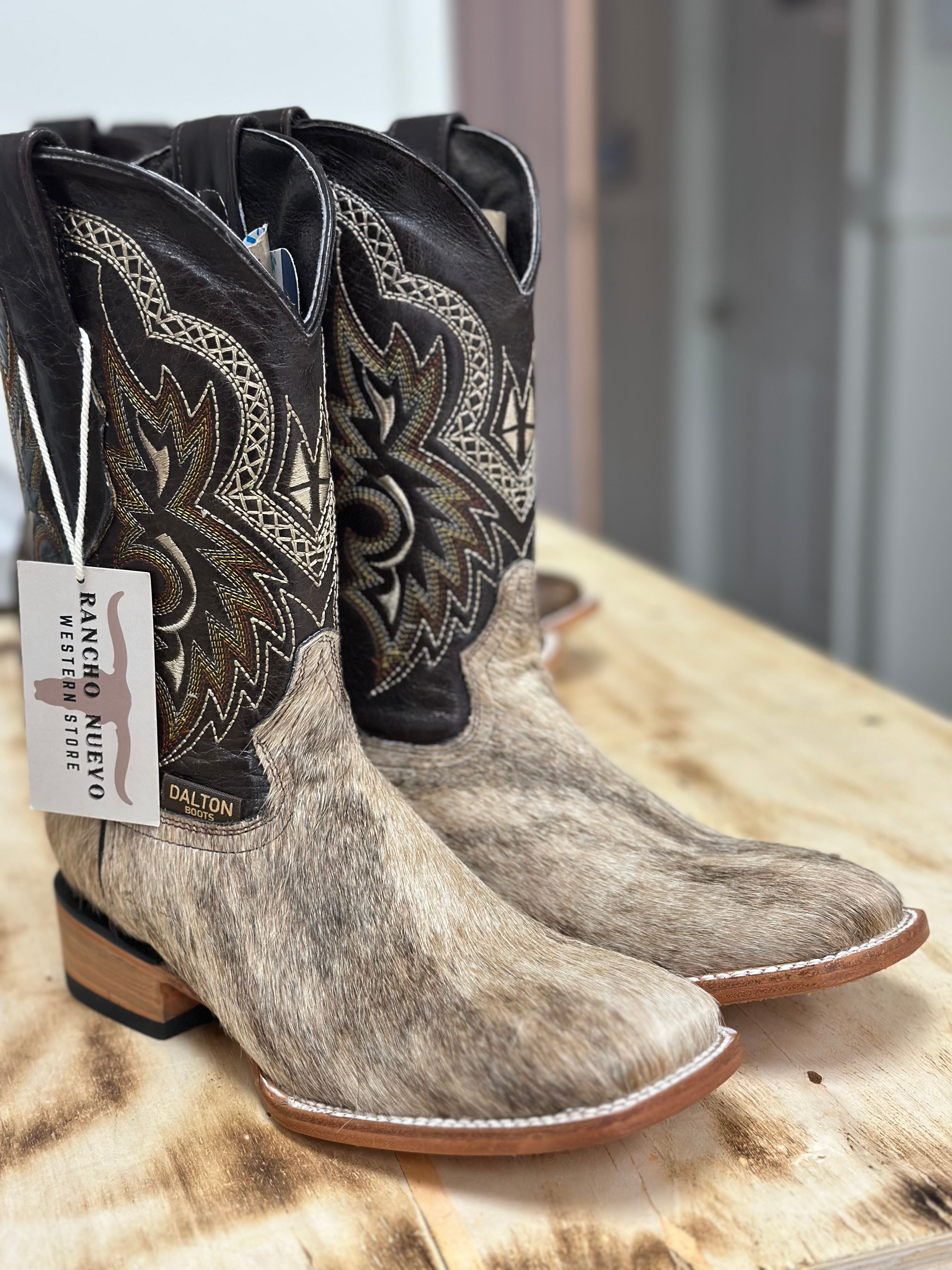 Dalton Cowhide Brown Men Boots