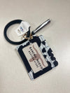 COWPRINT WRISTLET