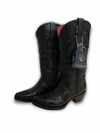 Mila Flor de Luz Sniptoe Black Cowgirl Boot