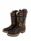 Dalton: Cincelado Café Women Boots