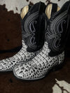 Herencia: Imiti Nunca 12 Orix Black/White Men Boots (PI 3750)