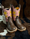 Cincelado Cafe/Rosa Kids Boots (PI 5420)